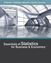 Cover image: Essentials of Statistics for Business and Economics 8th edition 9781337114172