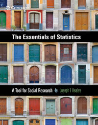 Cover image: The Essentials of Statistics: A Tool for Social Research 4th edition 9781305093836