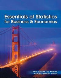 Cover image: Essentials of Statistics for Business and Economics 10th edition 9780357716014