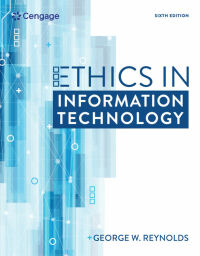 Omslagafbeelding: Ethics in Information Technology 6th edition 9781337405874