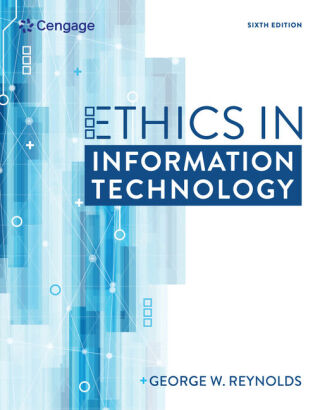 Cover image: Ethics in Information Technology 6th edition 9781337405874