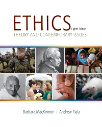Cover image: Ethics: Theory and Contemporary Issues 8th edition 9781285196756