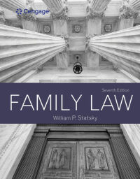 Cover image: Family Law 7th edition 9781337917537