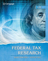 Titelbild: Federal Tax Research 12th edition 9780357366387