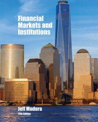 Cover image: Financial Markets and Institutions 12th edition 9781337099745