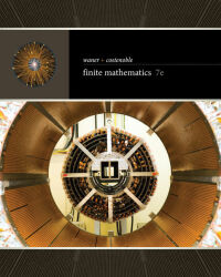 Immagine di copertina: Finite Mathematics 7th edition 9781337280426