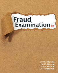 Cover image: Fraud Examination 6th edition 9781337619677