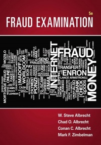 Cover image: Fraud Examination 5th edition 9781305079144