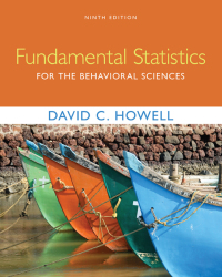 Cover image: Fundamental Statistics for the Behavioral Sciences 9th edition 9780357670682