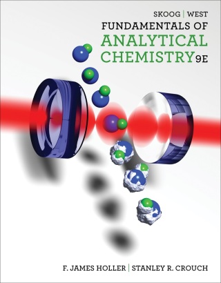 Cover image: Fundamentals of Analytical Chemistry 9th edition 9780495558286