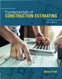 Cover image: Fundamentals of Construction Estimating 4th edition 9781337399395