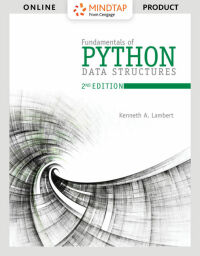Omslagafbeelding: Fundamentals of Python: Data Structures 2nd edition 9780357122754