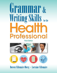 Cover image: Grammar and Writing Skills for the Health Professional 3rd edition 9781305945425