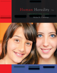 Cover image: Human Heredity: Principles and Issues 11th edition 9781305251052