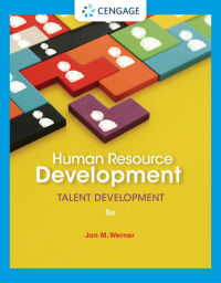 Cover image: Human Resource Development: Talent Development 8th edition 9780357512524