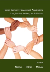 Cover image: Human Resource Management Applications: Cases, Exercises, Incidents, and Skill Builders 7th edition 9780538468077
