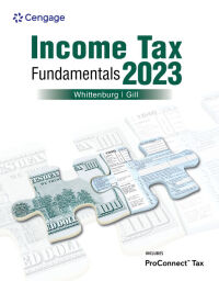 Cover image: Income Tax Fundamentals 2023 41st edition 9780357719527