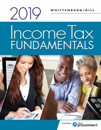 Cover image: Income Tax Fundamentals 2019 37th edition 9781337703079