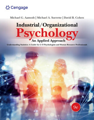 Imagen de portada: Stats Primer for Aamodt Industrial/Organizational Psychology: An Applied Approach 9th edition 9780357658369