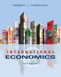 Cover image: International Economics 15th edition 9781285854359