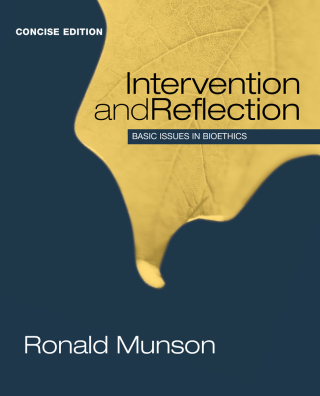 Imagen de portada: Intervention and Reflection: Basic Issues in Bioethics, Concise Edition 1st edition 9781285071381