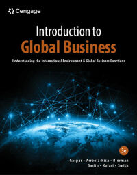 Titelbild: Introduction to Global Business: Understanding the International Environment & Global Business Functions 3rd edition 9780357717011