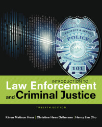 Cover image: Introduction to Law Enforcement and Criminal Justice 12th edition 9781305968769