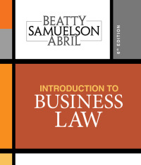 Cover image: Introduction to Business Law 6th edition 9781337404341