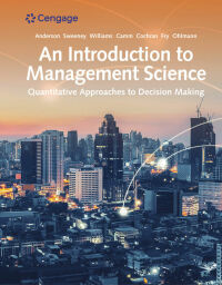 Cover image: An Introduction to Management Science: Quantitative Approach 15th edition 9781337406529