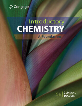 Cover image: Introductory Chemistry: A Foundation 9th edition 9781337399425