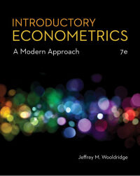 Cover image: Introductory Econometrics:  A Modern Approach 7th edition 9781337558860