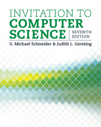 Cover image: Invitation to Computer Science 7th edition 9781305075771