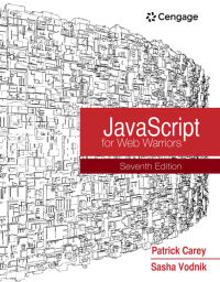 Cover image: JavaScript for Web Warriors 7th edition 9780357638002