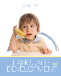 Cover image: Language Development 5th edition 9780357671122