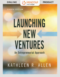 Omslagafbeelding: Launching New Ventures: An Entrepreneurial Approach 8th edition 9780357039175
