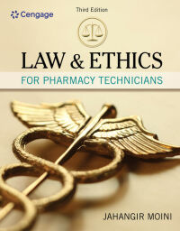 Titelbild: Law and Ethics for Pharmacy Technicians 3rd edition 9781337796620