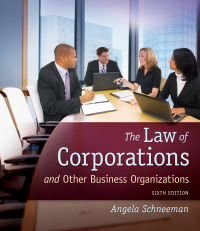 Cover image: The Law of Corporations and Other Business Organizations 6th edition 9781133019145