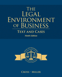 Cover image: The Legal Environment of Business: Text and Cases 9th edition 9781285428949