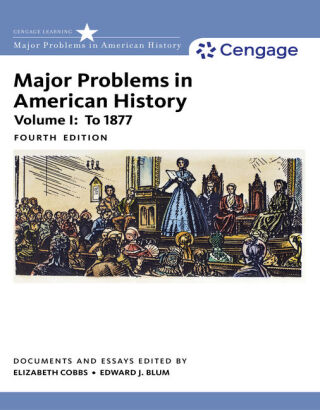 Cover image: Major Problems in American History, Volume I 4th edition 9781305585294