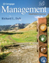 Cover image: Management 14th edition 9780357139752
