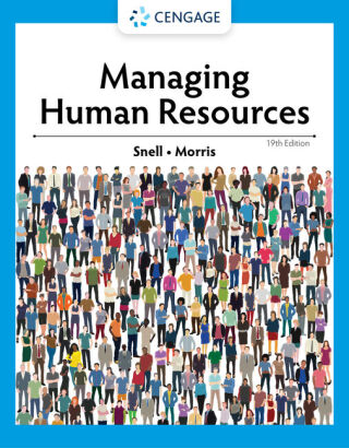 Cover image: Managing Human Resources 19th edition 9780357716519