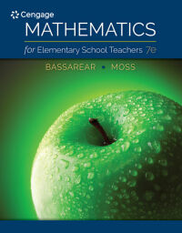 Cover image: Mathematics for Elementary School Teachers 7th edition 9781337629966
