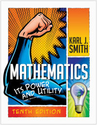 Cover image: Mathematics: Its Power and Utility 10th edition 9781111577421