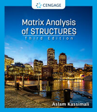 Cover image: Matrix Analysis of Structures 3rd edition 9780357448298