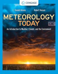 Cover image: Meteorology Today: An Introduction to Weather, Climate, and the Environment 13th edition 9780357452073