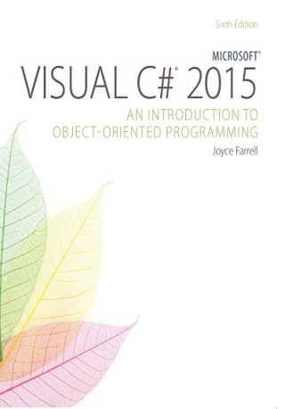Cover image: Microsoft® Visual C# 2015: An Introduction to Object-Oriented Programming 6th edition 9781285860237