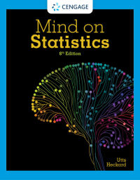 Cover image: Mind on Statistics 6th edition 9781337793605