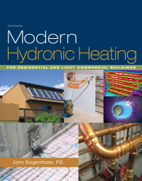 Cover image: Modern Hydronic Heating: For Residential and Light Commercial Buildings 3rd edition 9781428335158