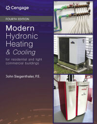 Cover image: Modern Hydronic Heating: For Residential and Light Commercial Buildings 4th edition 9781337904919