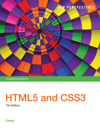 Cover image: New Perspectives HTML5 and CSS3: Comprehensive 7th edition 9781305503939